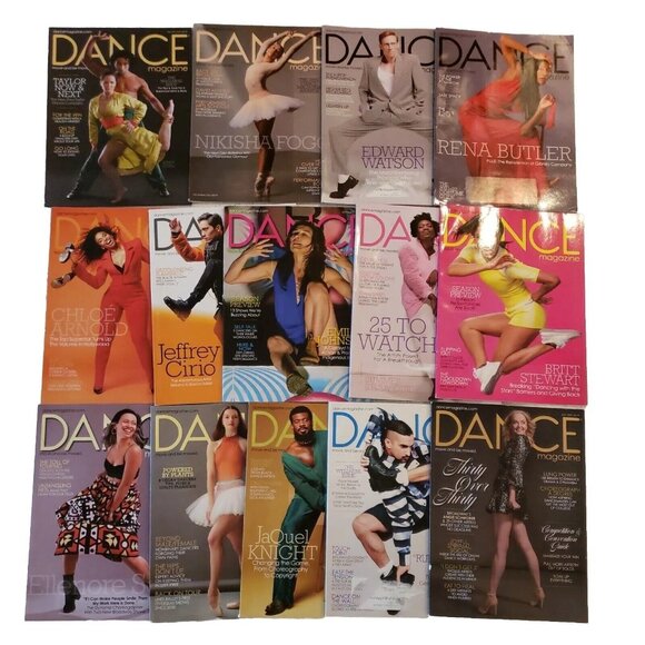 Dance Magazine Lot of 36 Choreography Ballet Jazz Broadway Costume 2021 to 2024 - Picture 5 of 16